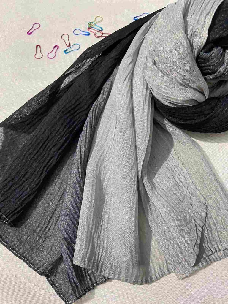 Shadow Grey  -  Ombre Hijabs