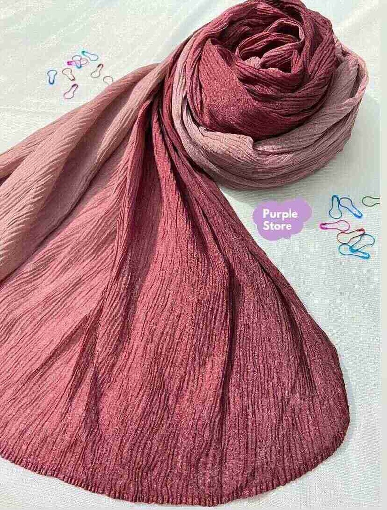 Rose Dust  -  Ombre Hijabs