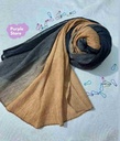 Caramel Navy  -  Ombre Hijabs