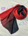 Red Night  -  Ombre Hijabs