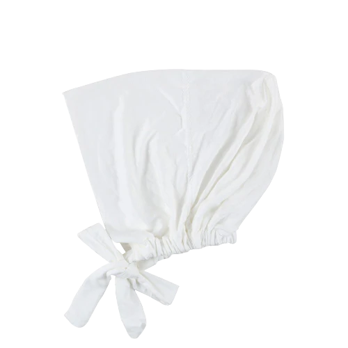 Tie-Back Cap - PURE WHITE